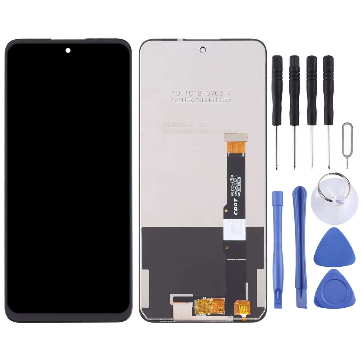 TFT LCD Screen For TCL 20 5G T781 T781K T781H with Digitizer Full Assembly