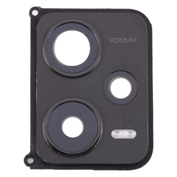 Back Camera Lens Frame for Xiaomi Redmi Note 12 Pro+ (Black)