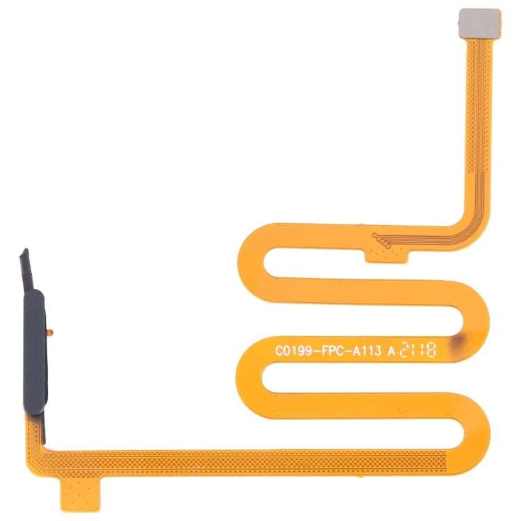 For Infinix Note 10 Pro NFC X695 Original Fingerprint Sensor Flex Cable (Black)