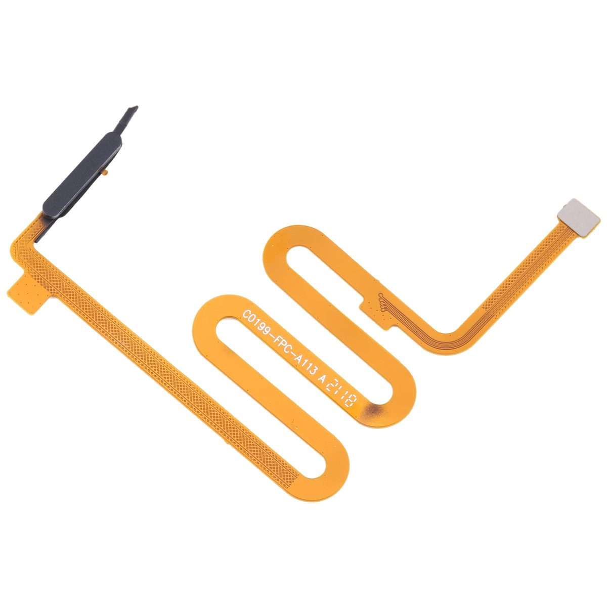 For Infinix Note 10 Pro NFC X695 Original Fingerprint Sensor Flex Cable (Black)