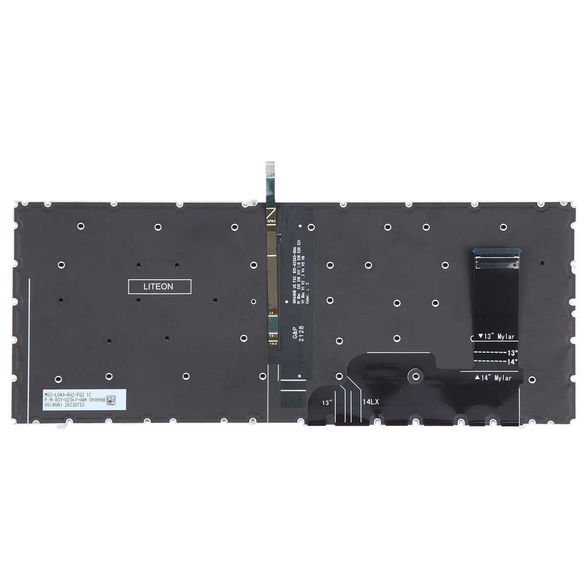 For HP ProBook 440 G9 445 G9 US Version Keyboard with Backlight