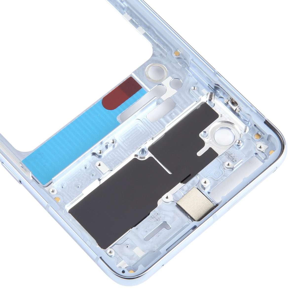 For Google Pixel 8 Pro Original Front Housing LCD Frame Bezel Plate (Blue)