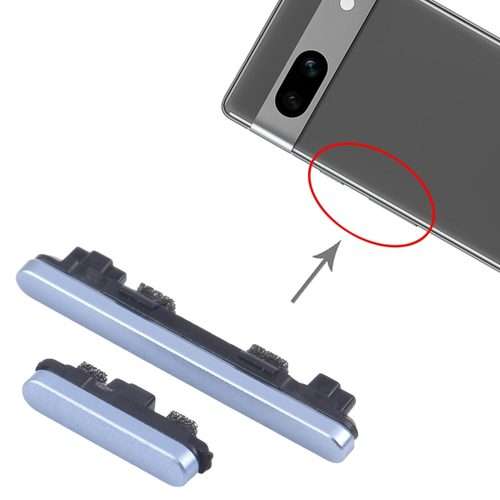 For Google Pixel 7a Original Power Button and Volume Control Button (Blue)