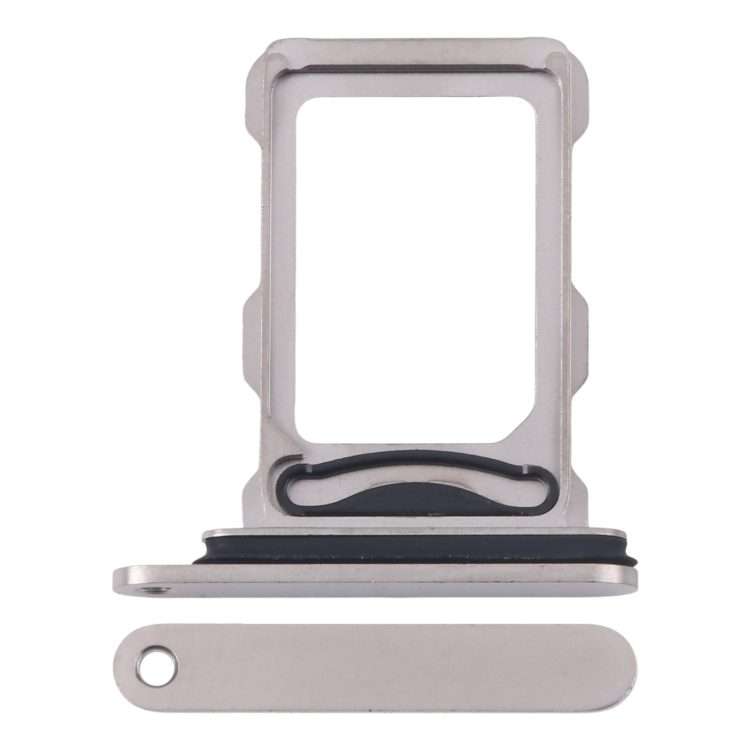 For iPhone 16 Pro Max SIM + SIM Card Tray (Titanium Color)