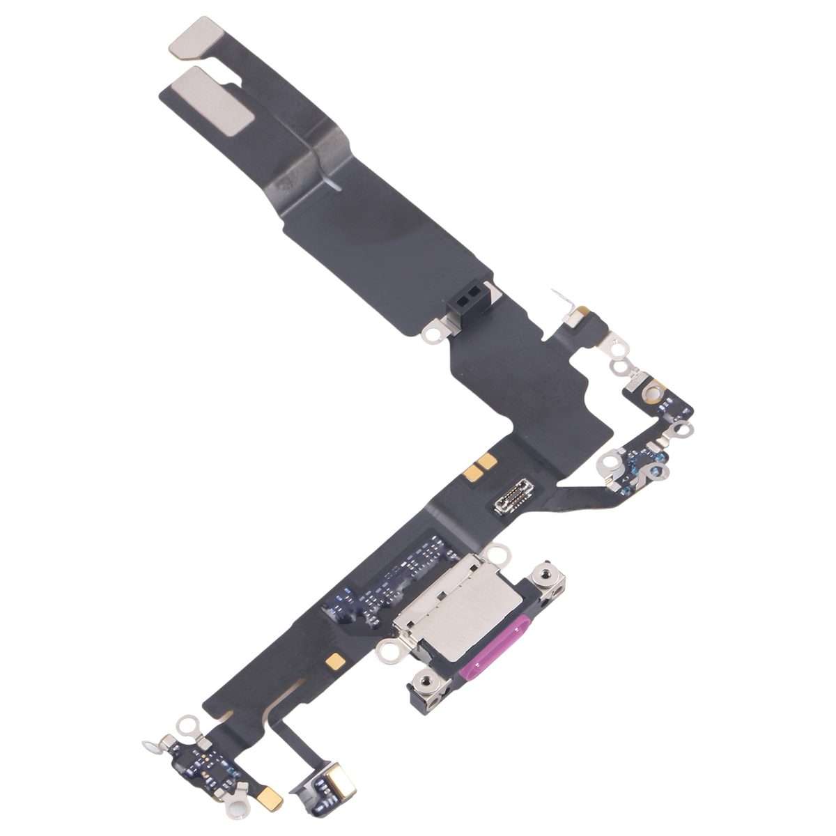 For iPhone 16 Original Charging Port Flex Cable (Pink)
