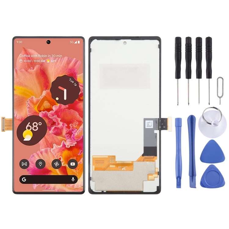 For Google Pixel 6 GB7N6 G9S9B16 G9S9B TFT LCD Screen Digitizer Full Assembly, Not Supporting Fing