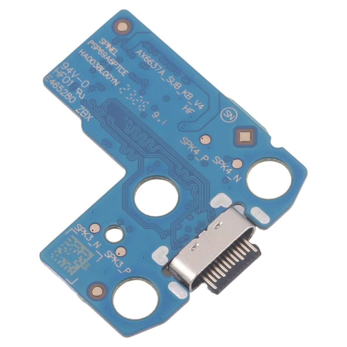 For Lenovo Xiaoxin Pad Pro 12.7 inch 2023 TB371FC Welding Charging Port Board