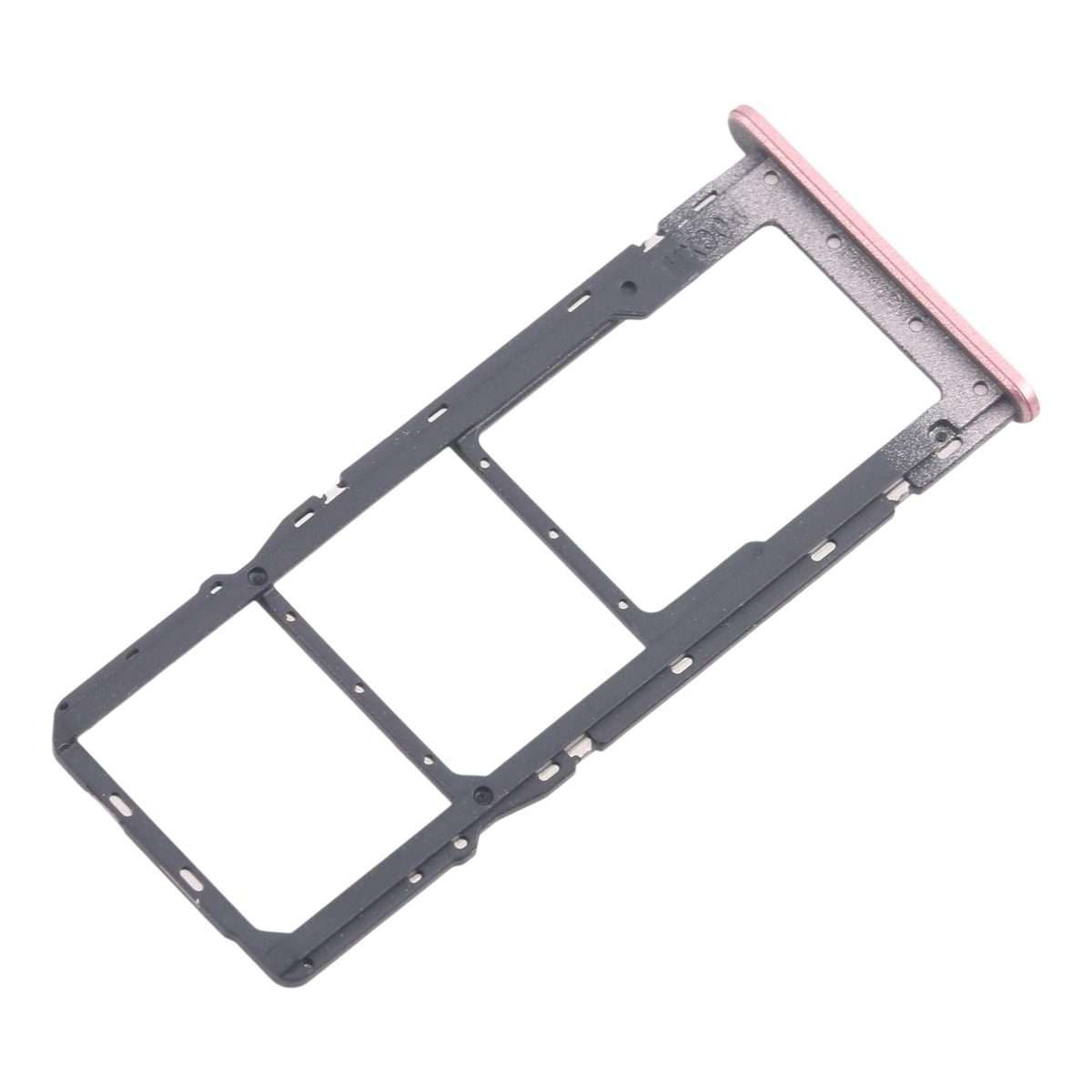 For Nokia C32 Original SIM Card Tray + SIM Card Tray + Micro SD Card Tray (Pink)