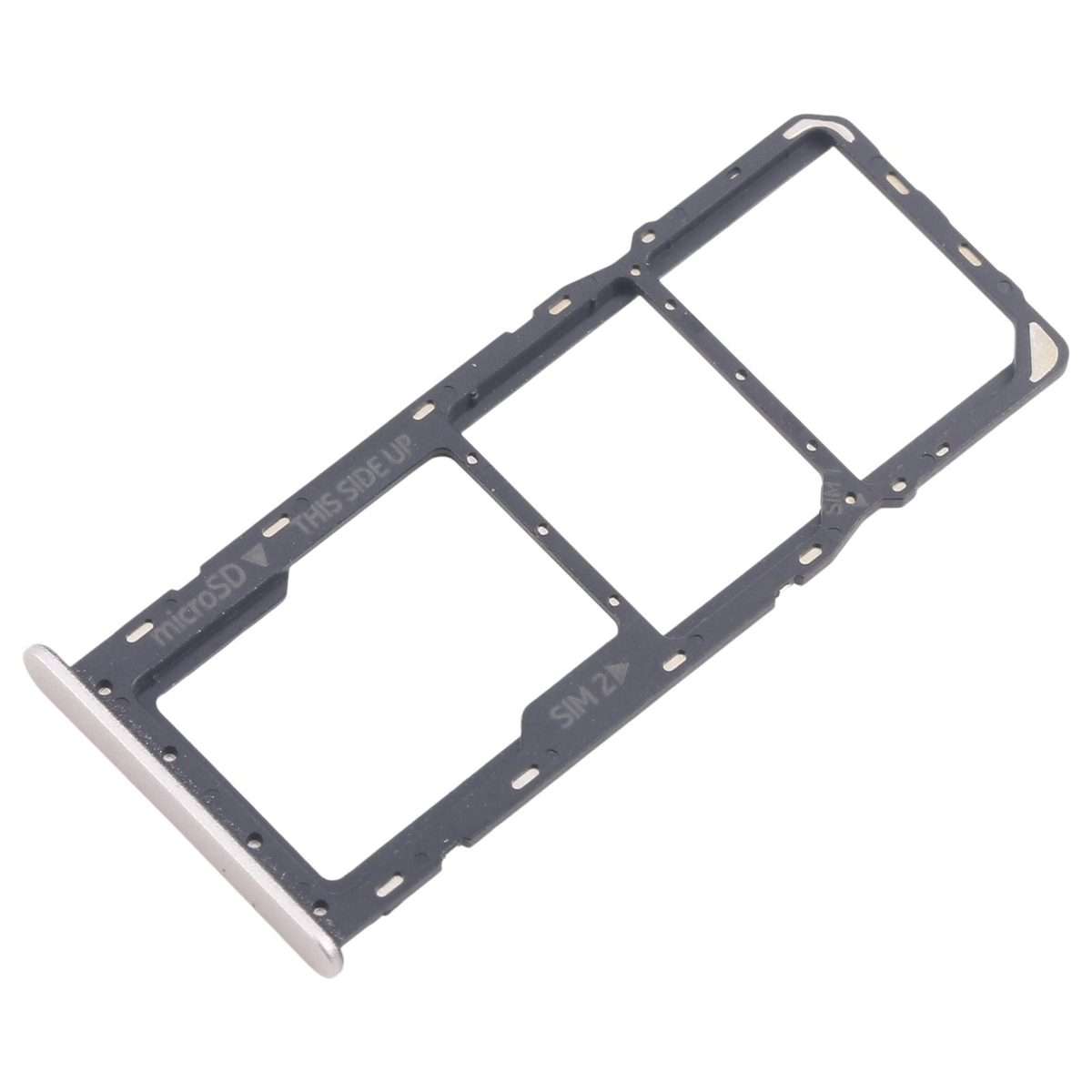 For Nokia C32 Original SIM Card Tray + SIM Card Tray + Micro SD Card Tray (Gold)