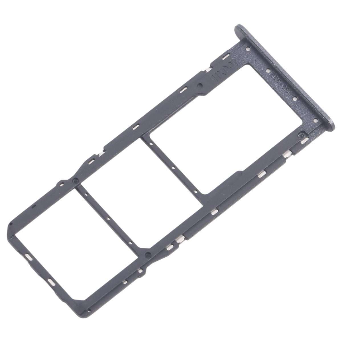 For Nokia C32 Original SIM Card Tray + SIM Card Tray + Micro SD Card Tray (Blue)