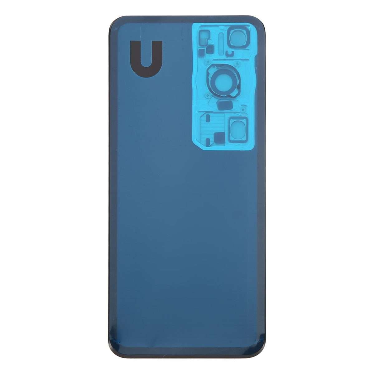 For Huawei P60 Pro Battery Back Cover with Camera Lens Frame(White)