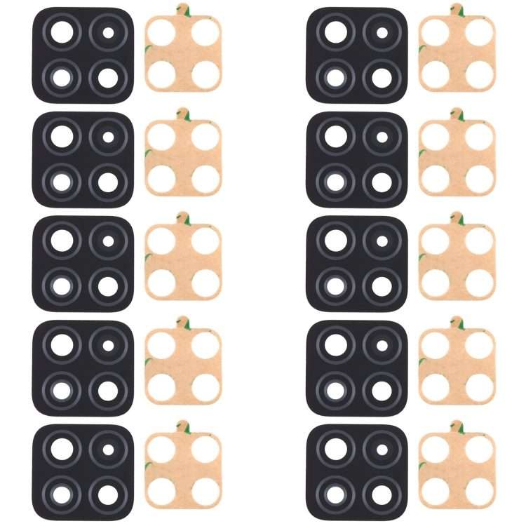 For OPPO A73 5G / A53 5G / A72 5G PDYM20 10pcs Back Camera Lens