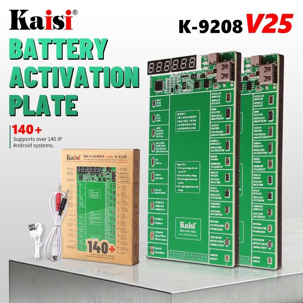 Kaisi K-9208 2025 Version Activated And Charging Jig Test Tools (Green)