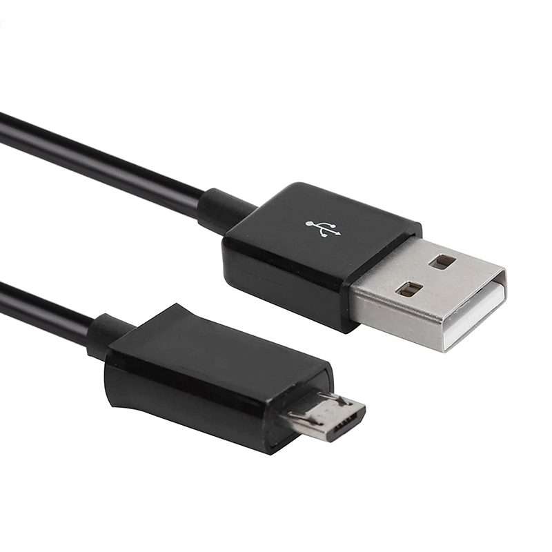 Micro USB Data Sync Charger Cable, Cable Length: 1m(Black)