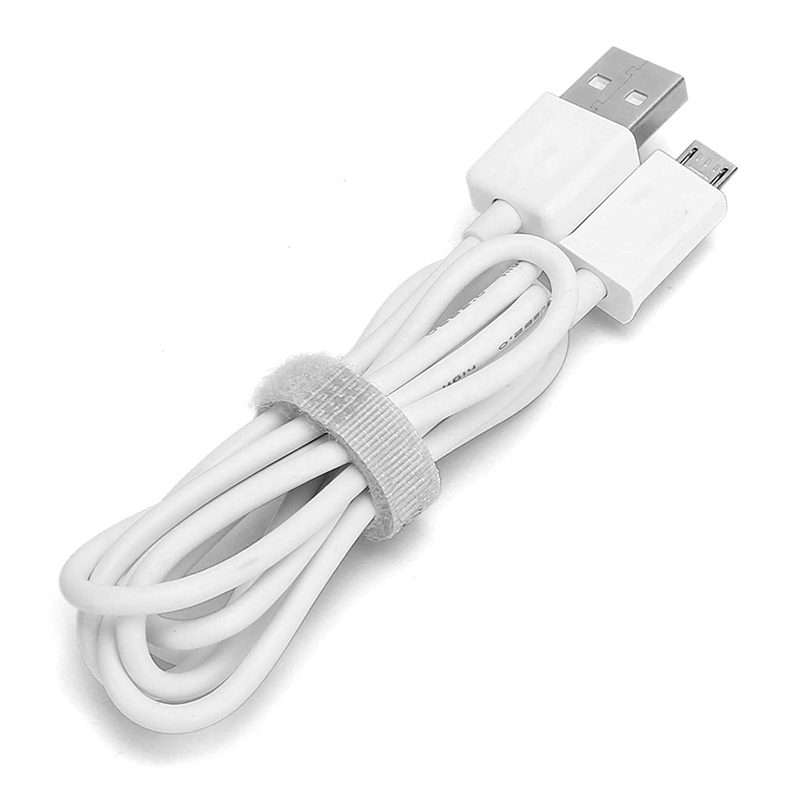 Micro USB Data Sync Charger Cable, Cable Length: 1m(White)