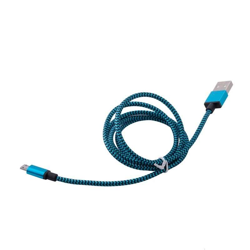 1m Woven Style Micro USB to USB 2.0 Data / Charger Cable