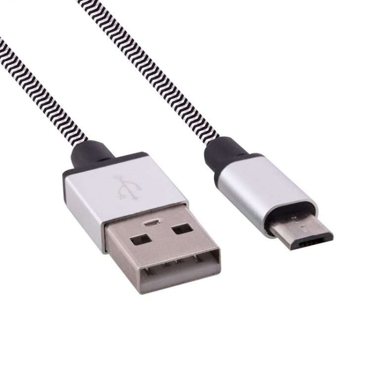1m Woven Style Micro USB to USB 2.0 Data / Charger Cable