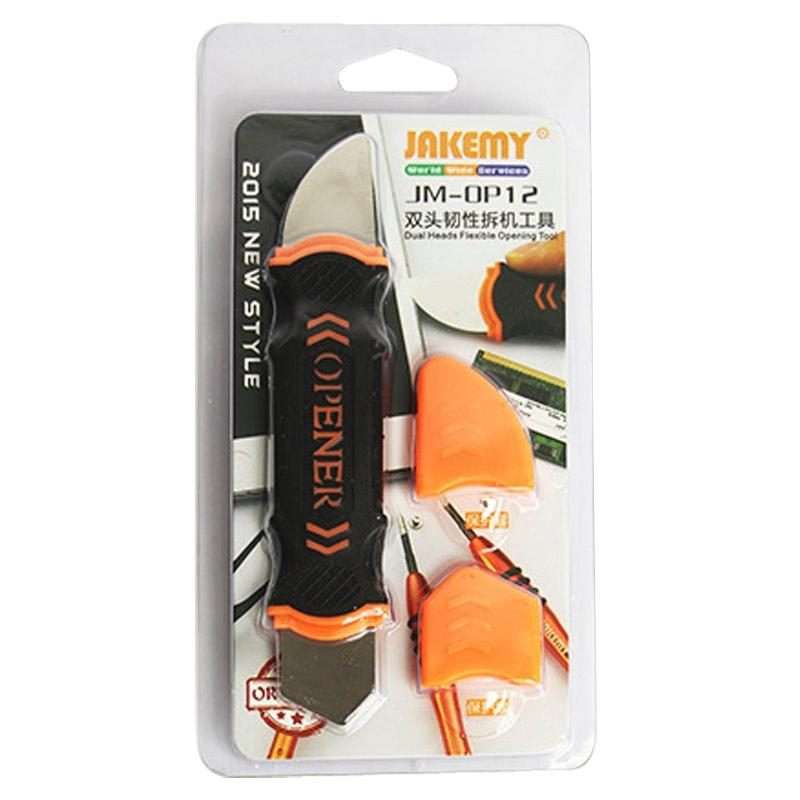 JAKEMY JM-OP12 Flexible Double-end Metal Opening Prying Tool for Samsung / iPhone / iPad / Laptop