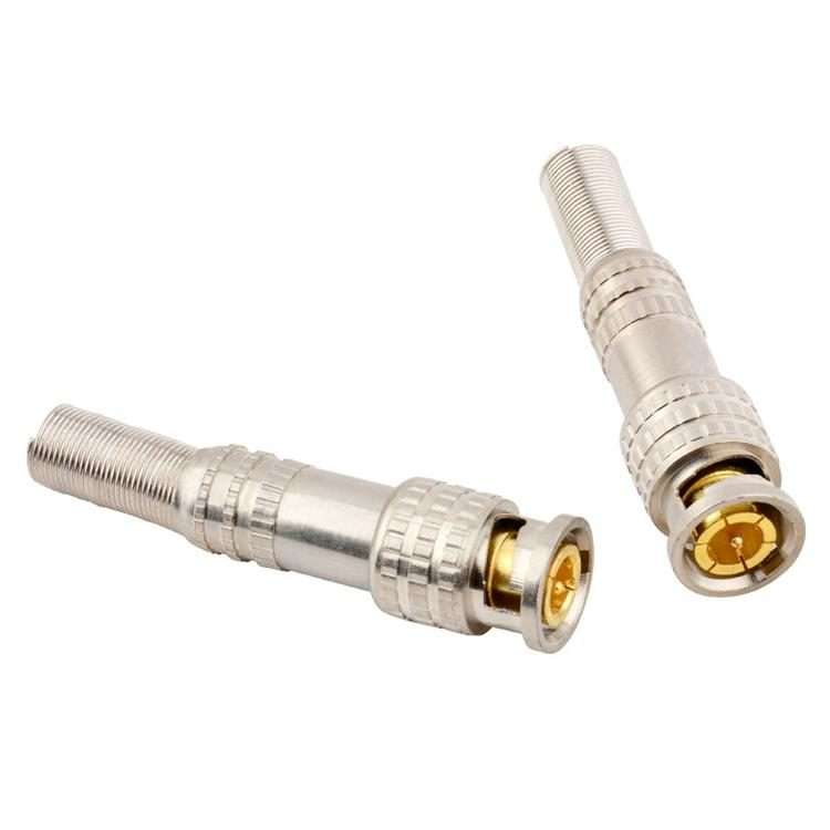 5 PCS Copper-free Solder Male to Female BNC Connector