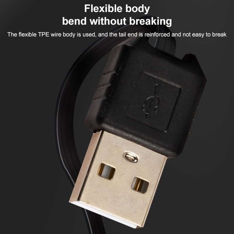 USB 2.0 to Mini 5 Pin USB Retractable Data & Charger Cable for Motorola V3 / Mobile Ph ... (Black)
