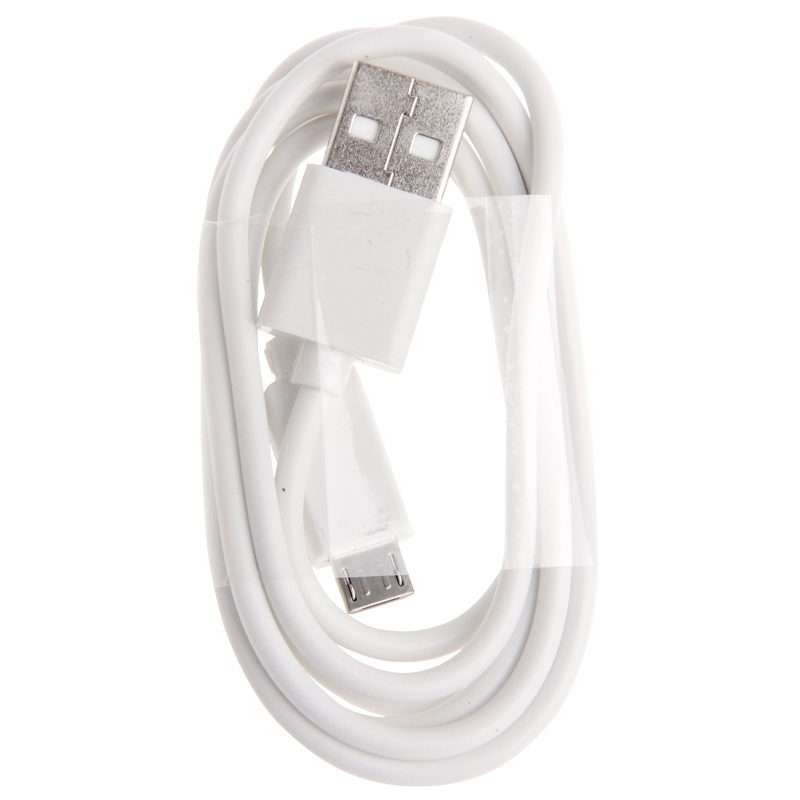 20 PCS 1m Micro USB Port USB Data Cable(White)