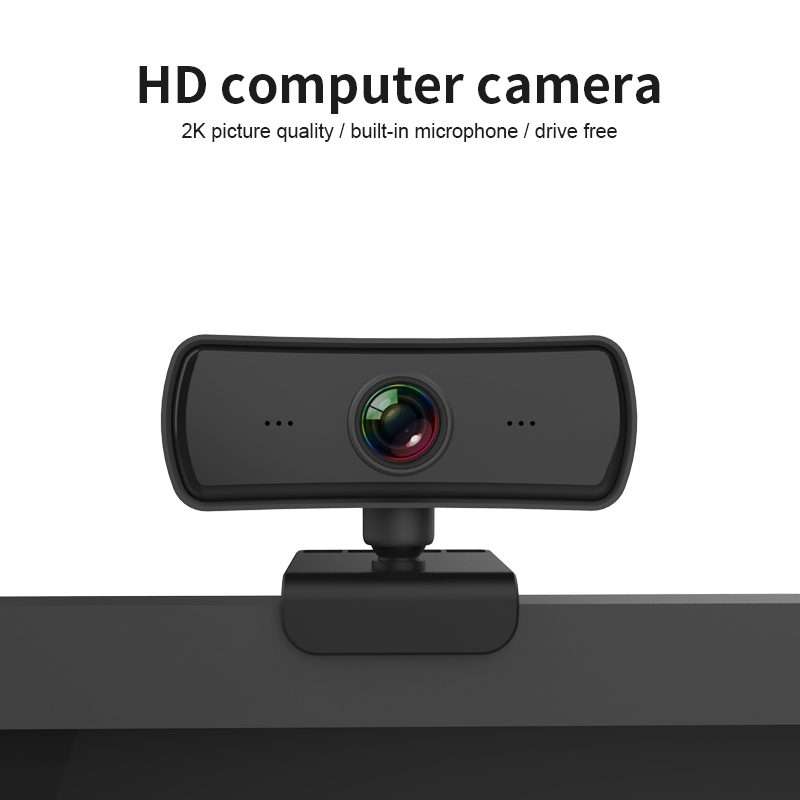 C3 400W Pixels 2K Resolution Auto Focus HD 1080P Webcam 360 Rotation For Live Broadcast Video Conf