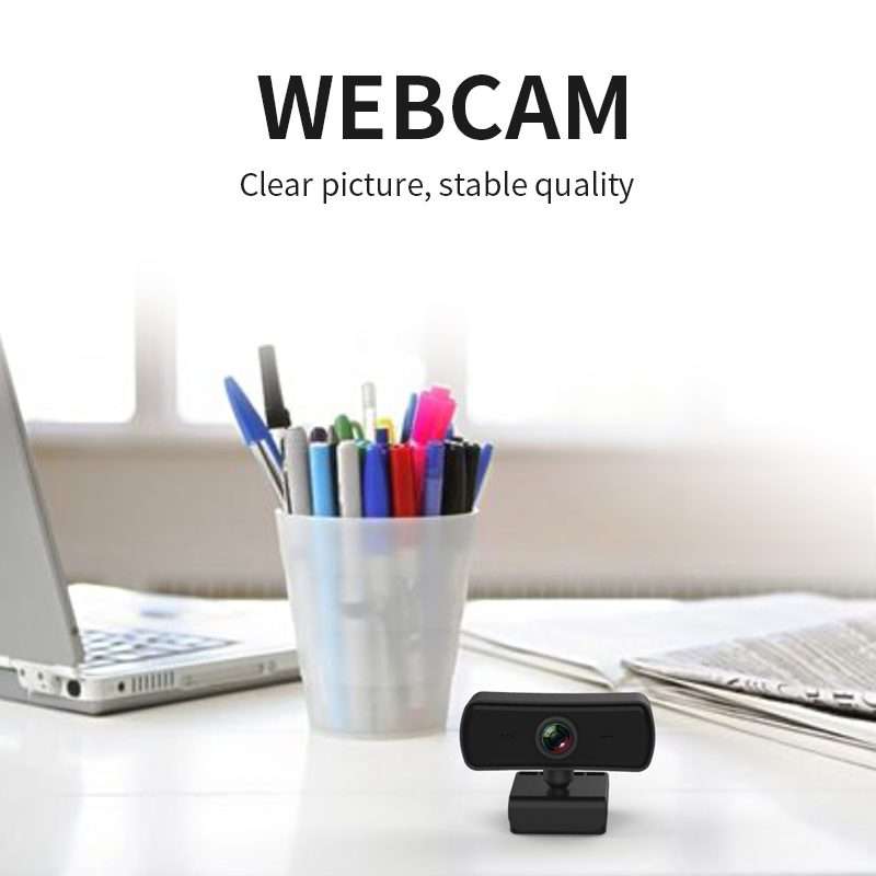 C3 400W Pixels 2K Resolution Auto Focus HD 1080P Webcam 360 Rotation For Live Broadcast Video Conf