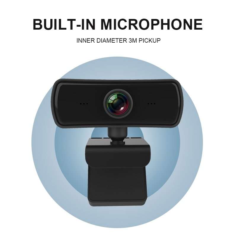 C3 400W Pixels 2K Resolution Auto Focus HD 1080P Webcam 360 Rotation For Live Broadcast Video Conf