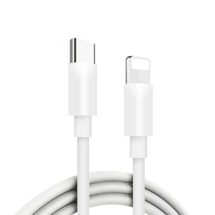 XJ-58 PD 18W USB-C / Type-C to 8 Pin Flash Charging Data Cable, Cable Length: 1m