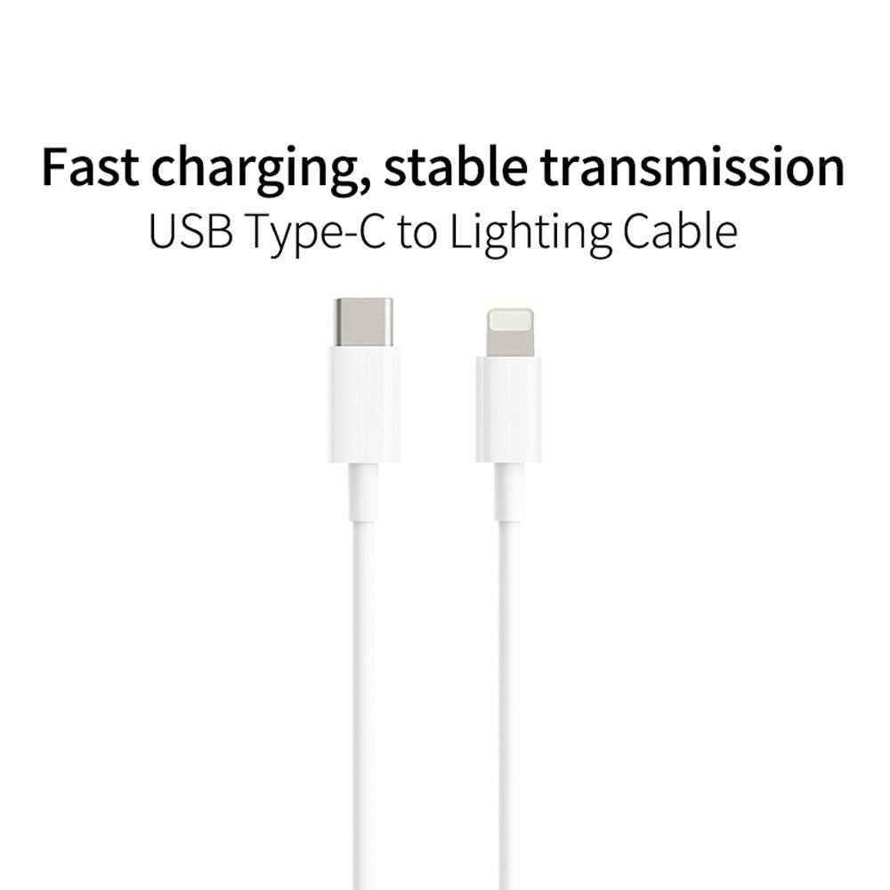 XJ-58 PD 18W USB-C / Type-C to 8 Pin Flash Charging Data Cable, Cable Length: 1m