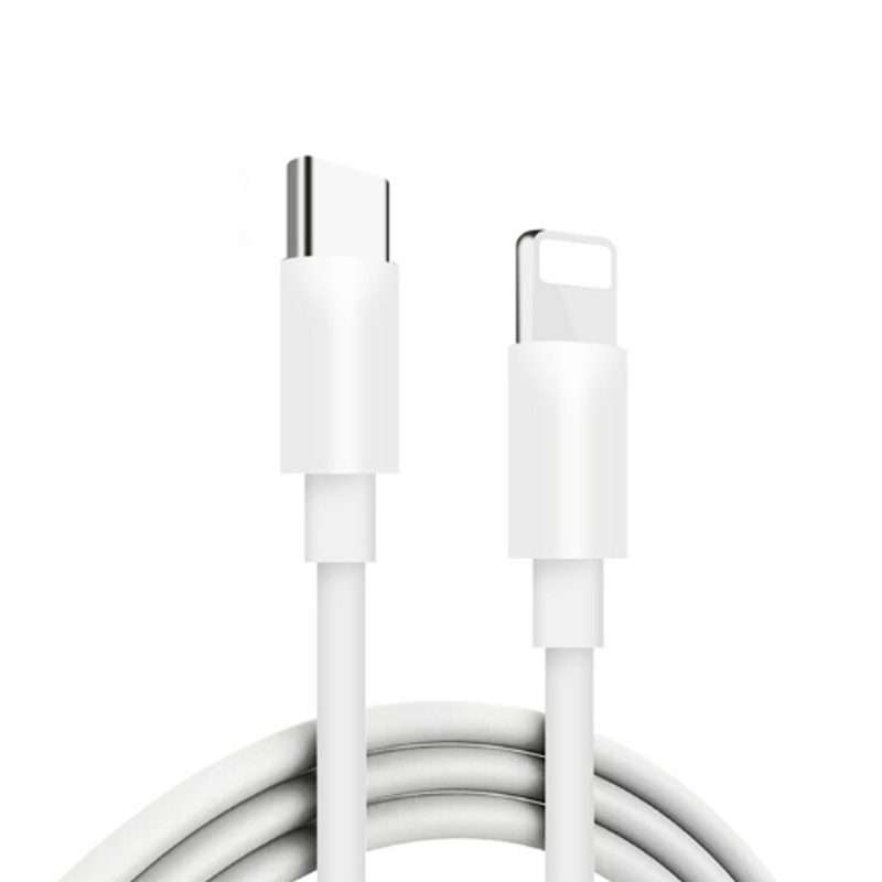 XJ-58 PD 18W USB-C / Type-C to 8 Pin Flash Charging Data Cable, Cable Length: 1m