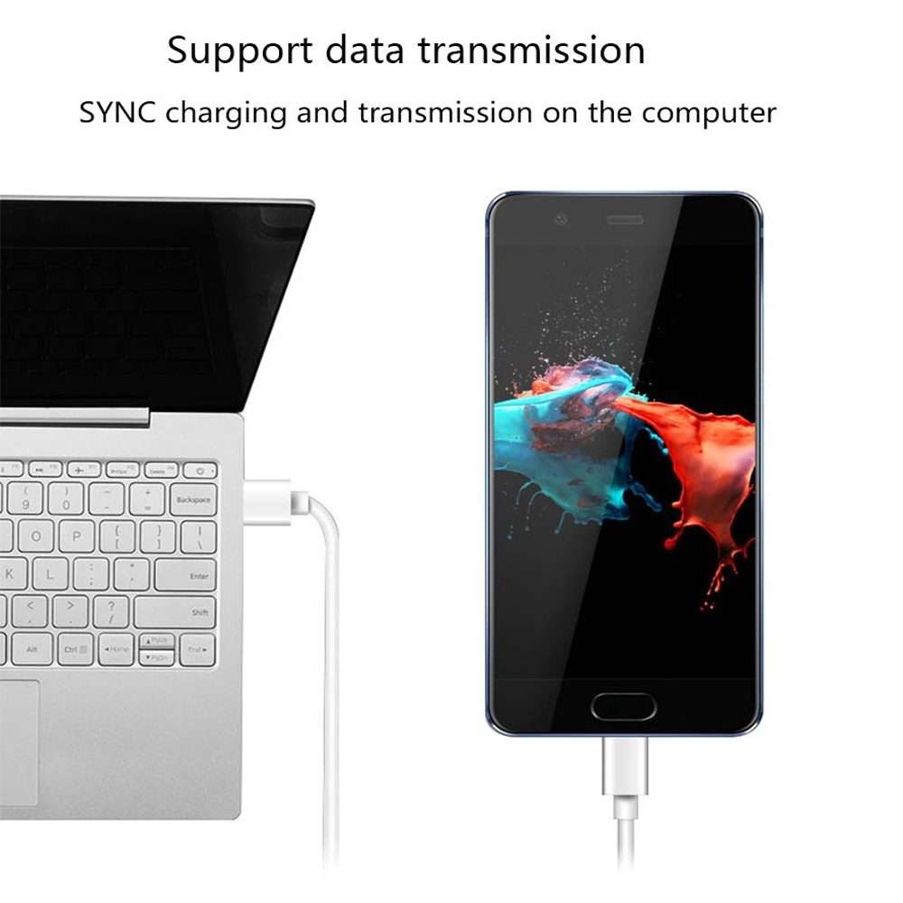 5A USB to USB-C / Type-C Flash Charging Data Cable, Cable Length: 1m