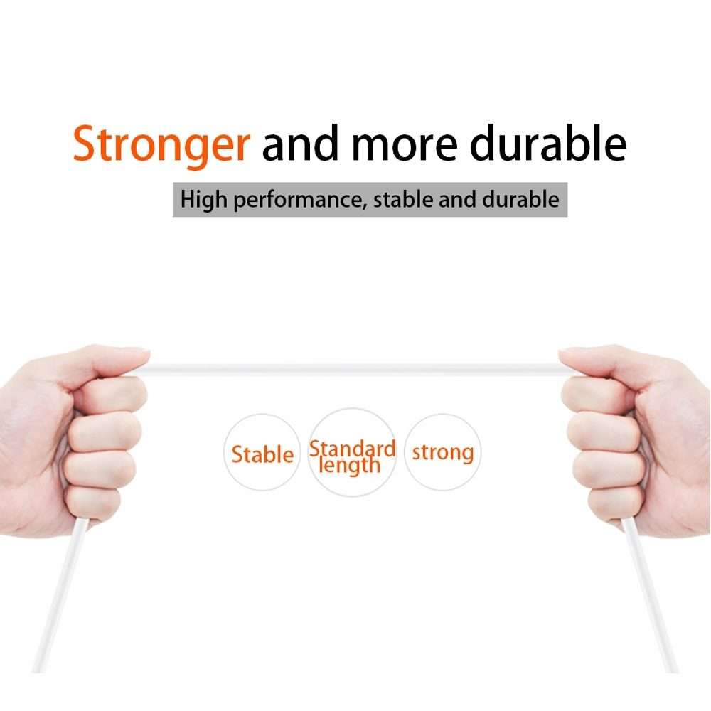5A USB to USB-C / Type-C Flash Charging Data Cable, Cable Length: 1m