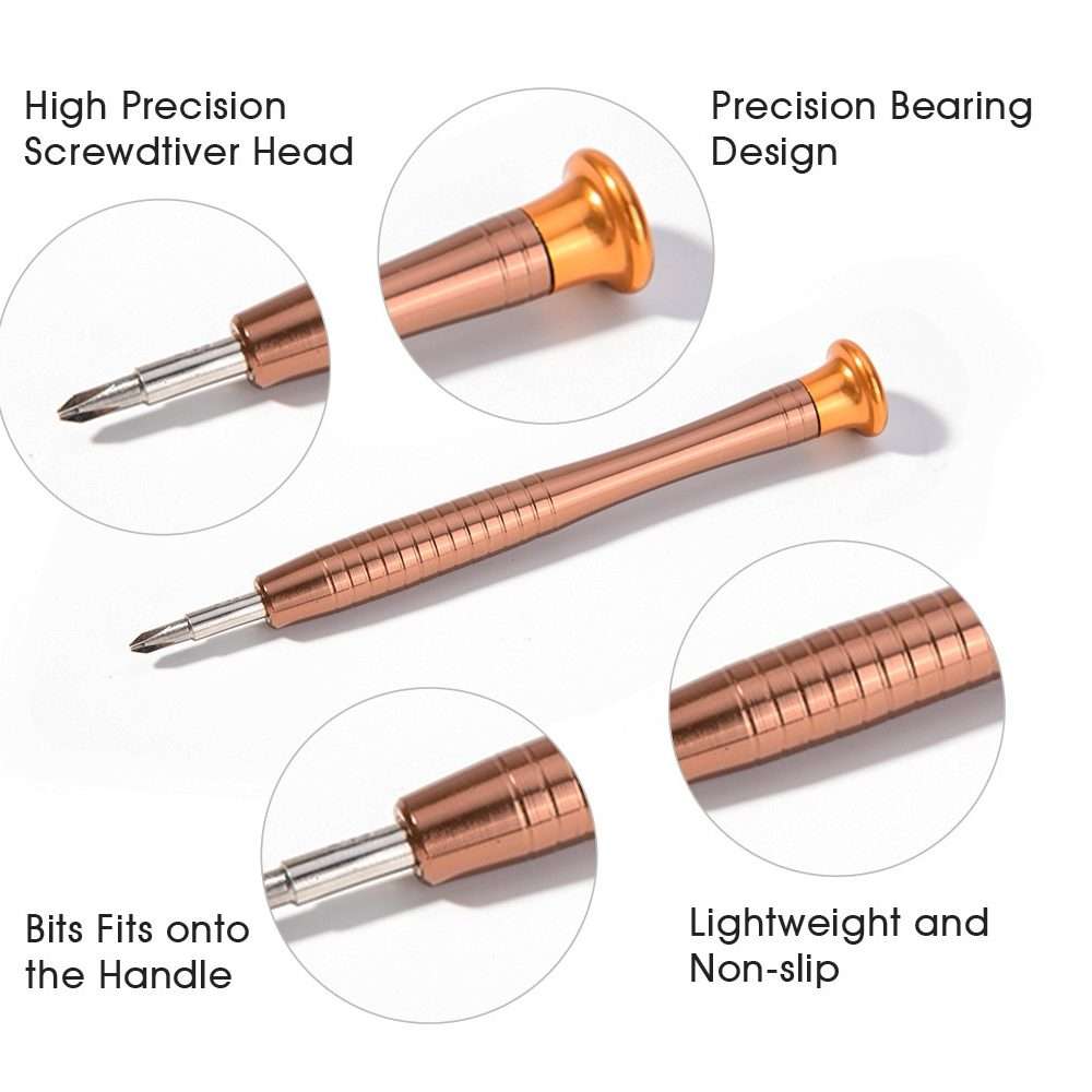27 in 1 Magnetic Suction Portable Wallet Type Screw Driver Set Mobile Phone Tablet Maintenance Too
