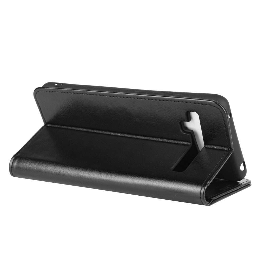 For TCL 10 Pro R64 Texture Single Horizontal Flip Protective Case with Holder & Card S ... (Black)