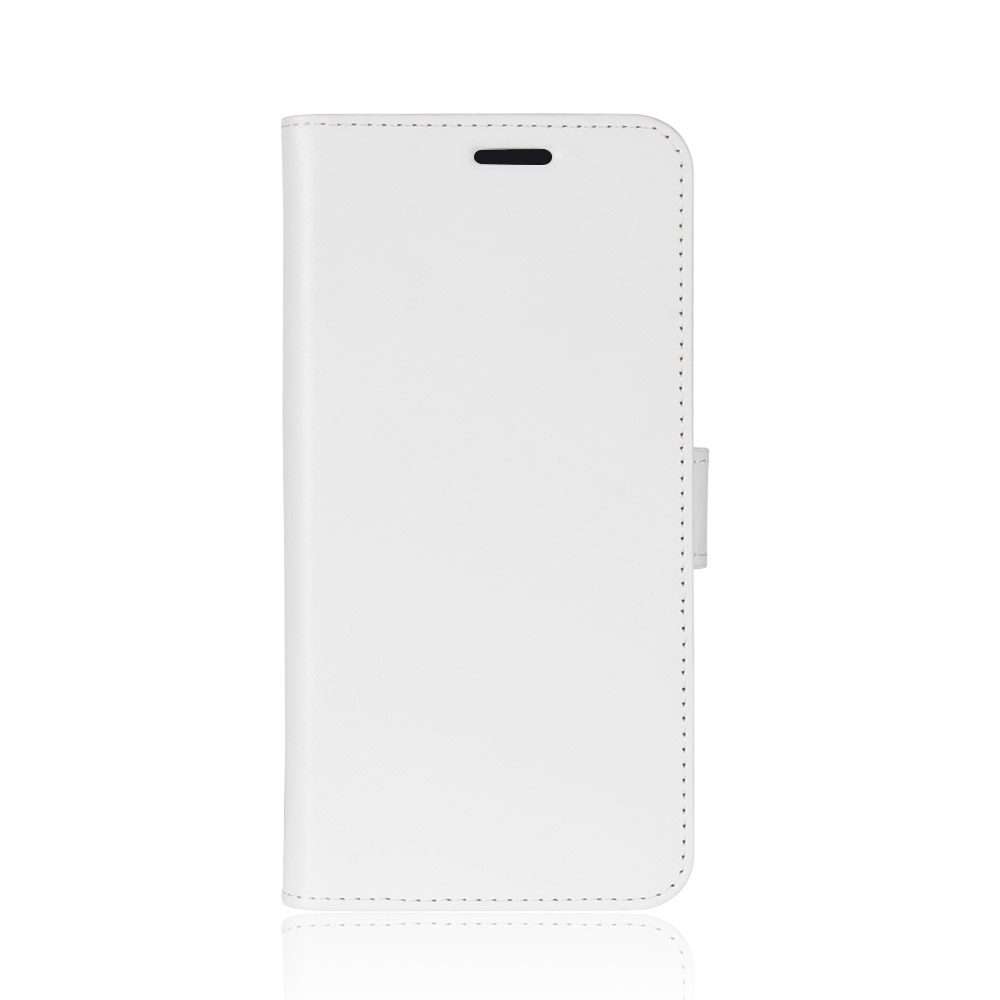 For TCL 10 Pro R64 Texture Single Horizontal Flip Protective Case with Holder & Card S ... (White)