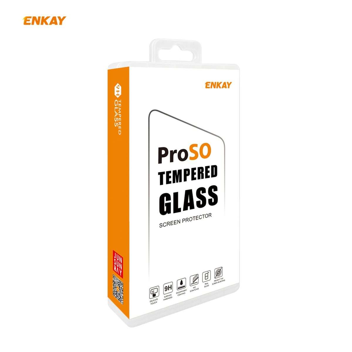 For iPhone 12 / 12 Pro 5pcs ENKAY Hat-Prince 0.26mm 9H 6D Curved Full Coverage Tempered Glass Prot