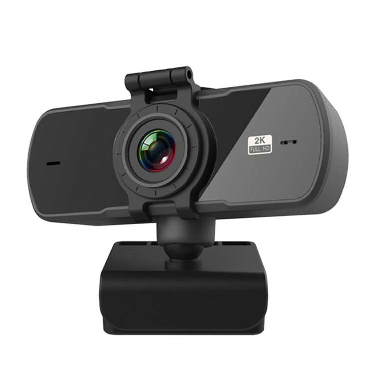 C5 4 Million Pixel Auto Focus 2K Full HD Webcam 360 Rotation USB Driver-free Live Broadcast WebCam