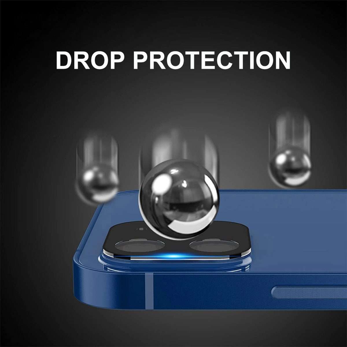 For iPhone 12 Pro Max ENKAY Hat-Prince 9H Rear Camera Lens Tempered Glass Film Full Coverage Prote