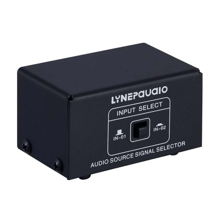 B101 2 In 1 Out (1 In 2 Out) Audio Source Signal Selection Switcher Computer Speaker RCA Lossless
