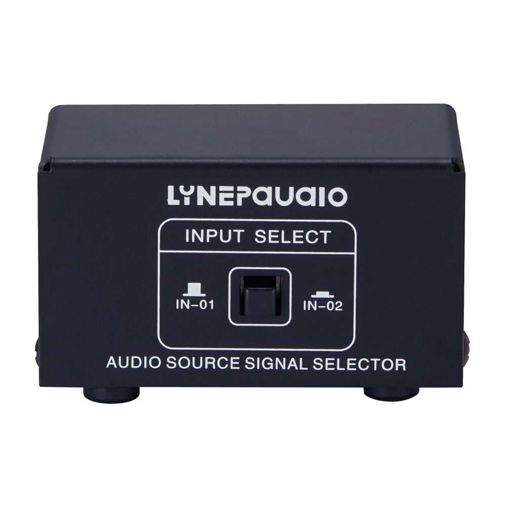 B101 2 In 1 Out (1 In 2 Out) Audio Source Signal Selection Switcher Computer Speaker RCA Lossless
