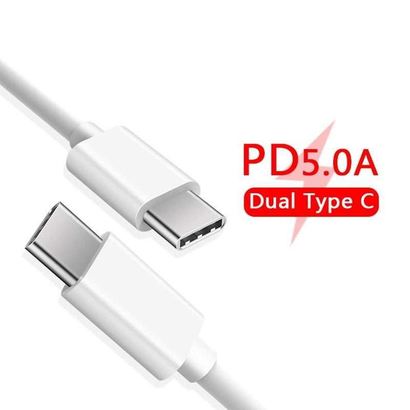 XJ-50 PD 120W 5A USB-C / Type-C to USB-C / Type-C Fast Charging Data Cable, Cable Length: 2m