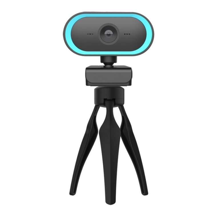 C11 2K Picture Quality HD Without Distortion 360 Degrees Rotate Built-in Microphone Sou ... (Blue)
