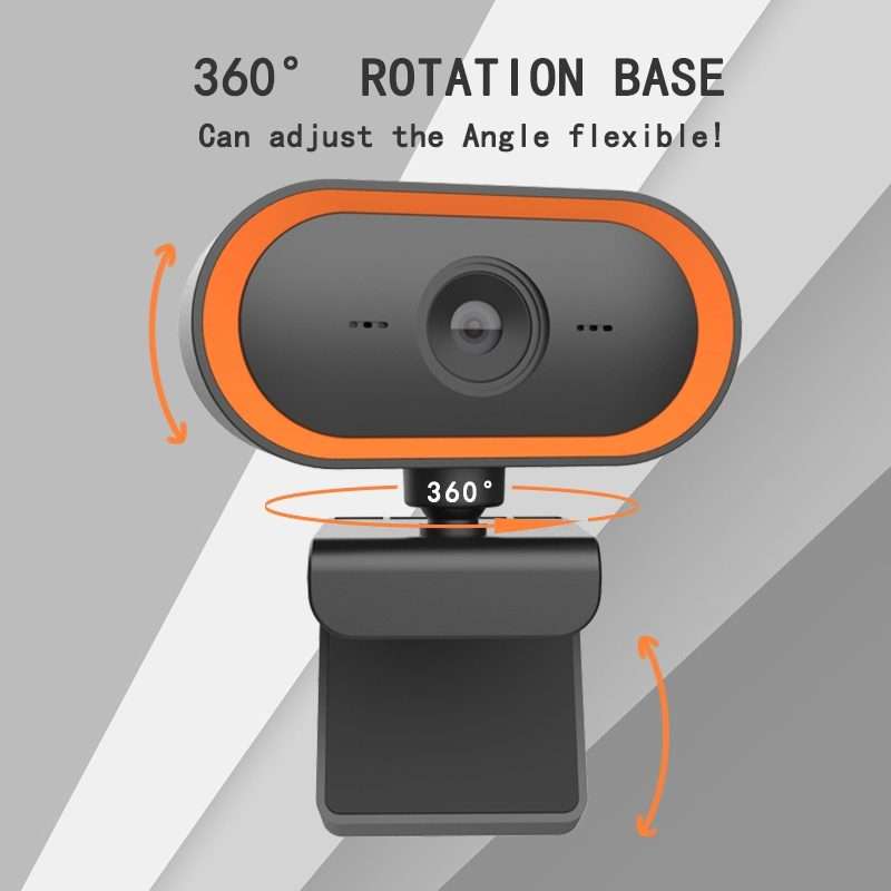 C11 2K Picture Quality HD Without Distortion 360 Degrees Rotate Built-in Microphone Sou ... (Blue)