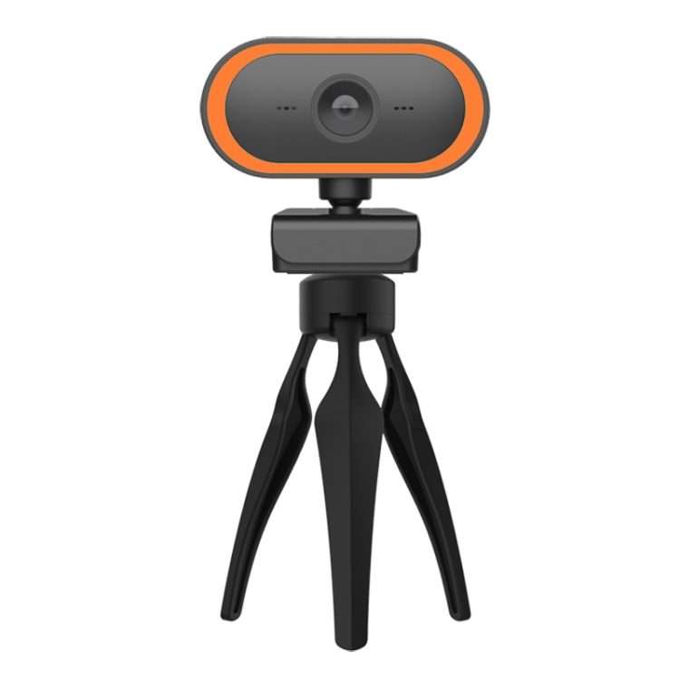 C11 2K Picture Quality HD Without Distortion 360 Degrees Rotate Built-in Microphone S ... (Orange)