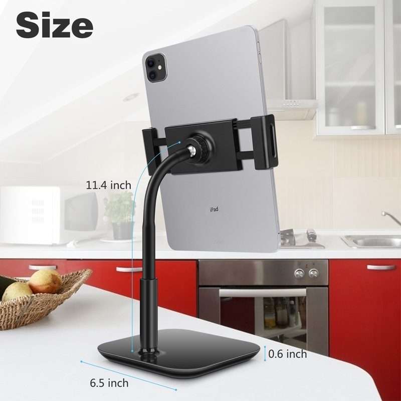 NS-06A Cell Phone Stand, 360 Degree Rotating,Aluminum Alloy Material,Thick Case Friendly Phone Hol