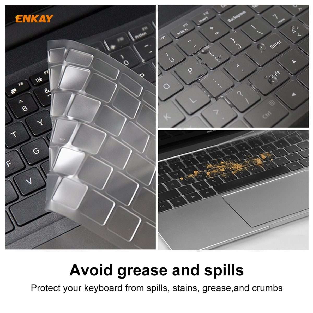 For Xiaomi Game Book ENKAY Ultrathin Soft TPU Keyboard Protector Film, US Version