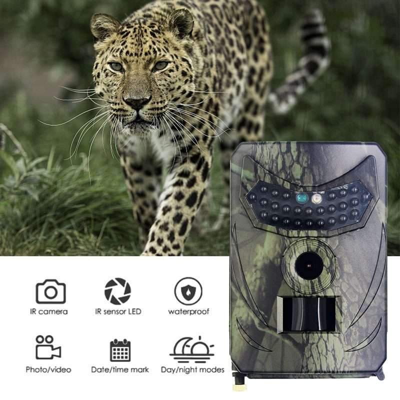 PR100C Camera for Hunting 3MP Color CMOS Image Sensor Security Monitor Infrared Waterproof for Wil