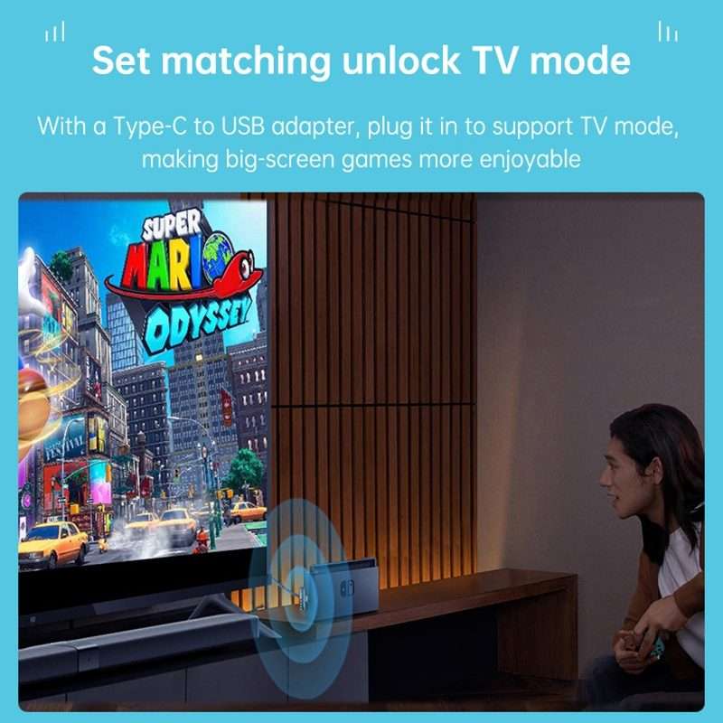 T71 Type-C Bluetooth 5.0 Wireless Transmitter Audio Adapter for Nintendo Switch Lite / PC / Comput