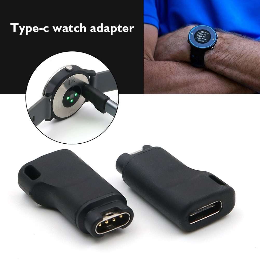 Watch Charging Head Smart Accessories with Type C Adapter For Garmin Fenix 5 / 5x / 5s / 6 / 6X /